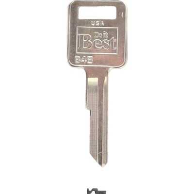 ILCO GM Nickel Plated Automotive Key, B48 / P1098A (10-Pack)