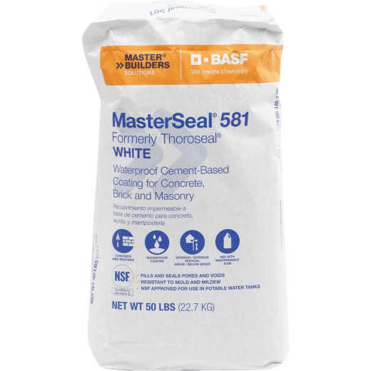 MasterSeal 581 50 Lb. White Masonry Waterproofer