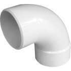 IPEX Canplas 4 In. SDR 35 90 Deg. PVC Sewer and Drain Street Elbow (1/4 Bend) Image 1