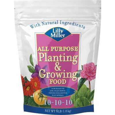 Lilly Miller 4 Lb. 10-10-10 All Purpose Dry Plant Food