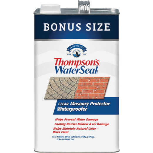 Thompson's WaterSeal Clear Natural Masonry Waterproofer, 1.2 Gal.