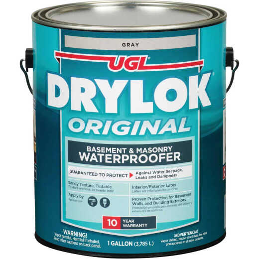 Drylok Gray Latex Masonry Waterproofer, 1 Gal.